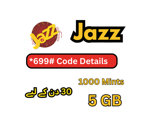 Get 800 mints in 100 Pkr - *699# Jazz Monthly Package Details 1 *699# Jazz Monthly Package Details