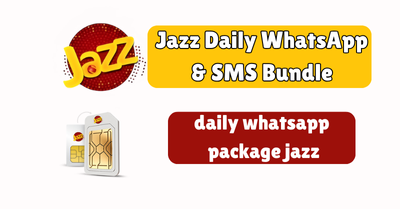 Jazz Daily WhatsApp & SMS Bundle