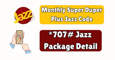 Monthly Super Duper Plus Jazz Code and Package Details 1 Monthly Super Duper Plus Jazz Code