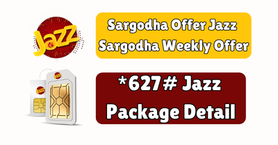 Sargodha Offer Jazz | Sargodha Weekly Offer 1 Sargodha Offer Jazz